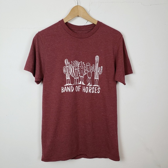 Tops - Band of Horses Why Are You OK 2016 Concert T-shirt
